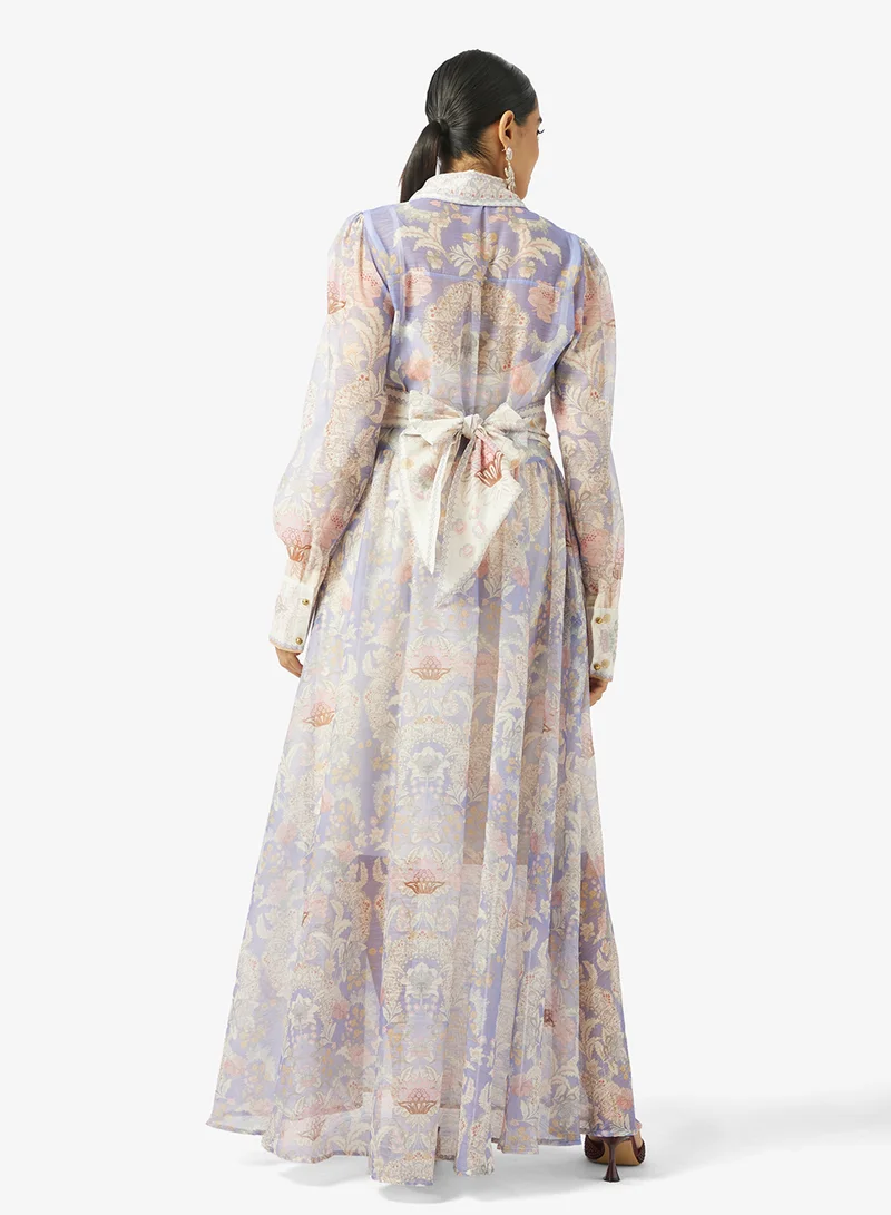 Khizana Floral Print Dress